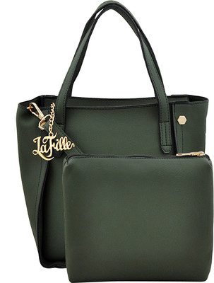 LaFille Hand-held Bag(Green)