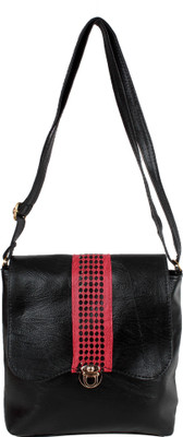 Yours Luggage Sling Bag(Black)