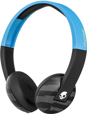 

Skullcandy Uproar S5urhw-514 Bluetooth Headset with Mic(Blue, On the Ear)