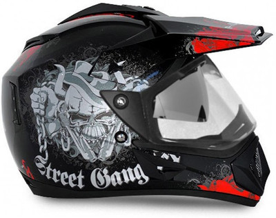 

VEGA Gangster Motorbike Helmet(dull black