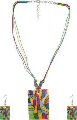 ONE STOP FASHION Plastic Multicolor Jewellery Set(Pack of 1)