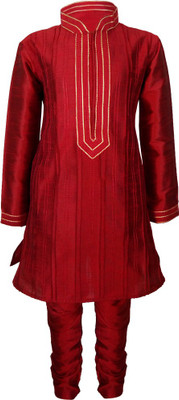 

JBN Creation Boys Festive & Party, Wedding Kurta and Pyjama Set(Maroon Pack of 1