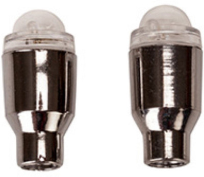 

bsa Valve Light Set LED Wheel Reflectors(Silver), White