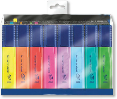 

Shrih Set of 8 Multicolor Highlighter Pen(Set of 8, Multicolor)