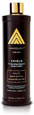 

Amazology Rainforest Moisturizing Men's Hand & Body Lotion With Acai Murumuru Butter And Brazil Nut Oil(355 ml)