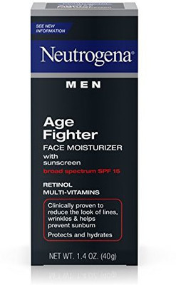 

Neutrogena Men Age Fighter Face Moisturizer With Sunscreen Broad Spectrum Spf 15(40 g)