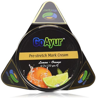 GoAyur Lemon Orange Ayurvedic Pre Stretch Marks Cream Natural Stretch Marks(170 g)