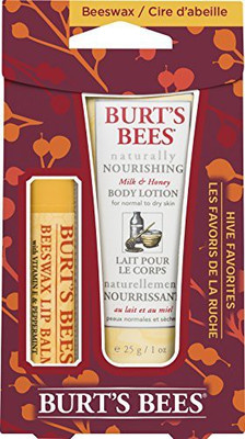 

Burt's Bees Hive Favorites Milk & Honey Body Lotion & Lip Balm(25 g)