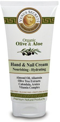 

Venus Secrets Hand & Nail Cream Tube with Organic Olive & Aloe Vera(100 ml)