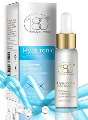 

180 Cosmetics Hyaluronic Acid Serum With Vitamin C And Oxygen(15 ml)