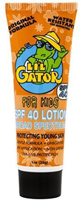 

Aloe Gator Lil' Gator Spf 40 Water Resistant Lotion For Kids(29 g)