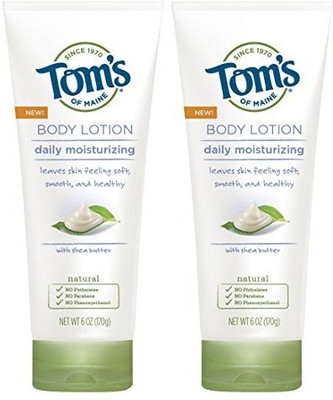 

Tom's Of Maine Daily Moisturizing Body Lotion, Lightly Scented , 2 Count(170.04 g)