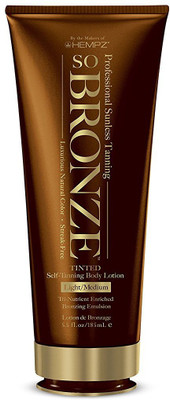 

Hempz So Bronze Sunless Body Lotion Brown Sweet Peach Light/medium(185 ml)