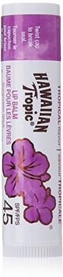 

Hawaiian Tropic Sunscreen Tropical Moisturizing Broad Spectrum Sun Care Sunscreen Lip Balm Stick - Spf 45(3.9676 g)