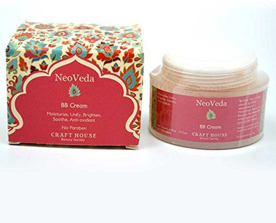 

NeoVeda Bb Cream - No Paraben Natural Skin Colour(50 ml)
