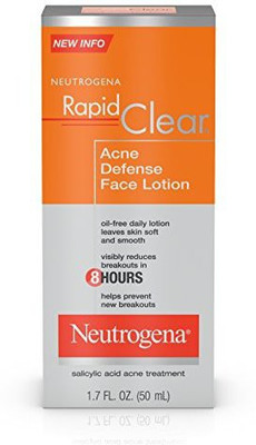 

Neutrogena Rapid Clear Acne Defense Face Lotion (pack Of 3)(50 ml)