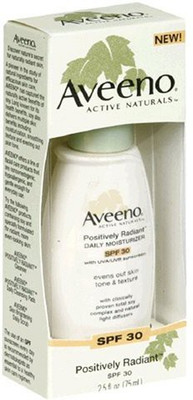 

Aveeno Active Naturals Positively Radiant Daily Moisturizer Spf-30(75 ml)