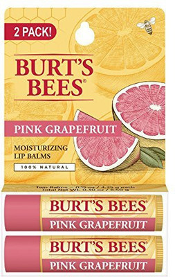 

Burt's Bees Pink Grapefruit, Moisturizing Lip Balm ( Pack Of 2)(4.251 g)