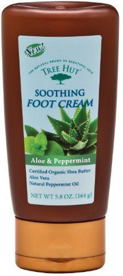 

Tree Hut Soothing Foot Cream, Aloe and Peppermint(164.372 g)