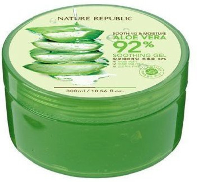 

Night Plaza Nature Republic New Soothing Moisture Aloe Vear Gel 92% Korean Cosmetics(300 ml)