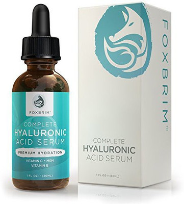 

Foxbrim Complete Hyaluronic Acid Serum - Hydrating Anti-aging Face Serum(30 ml)
