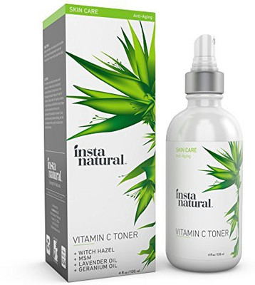 

InstaNatural Vitamin C Facial Toner - 100% Natural & Organic Anti Aging Face Spray(120 ml)