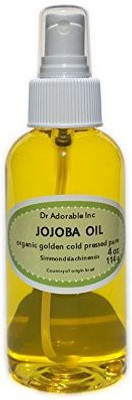

Dr Adorable Jojoba Oil Great For Skin Hair Face & Nails Lips Cuticles Stretch Marks Beard Comes(114 g)