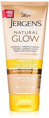

Jergens SPF Glow and Protect Body Lotion, Fair to Med, 6 Ounce(177.42 ml)