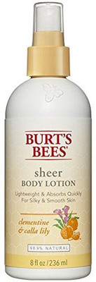 

Burt's Bees Sheer Body Lotion Clementine And Calla Lily(236 ml)