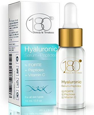 

180 Cosmetics Forte Hyaluronic Acid Serum With Peptides, Vitamin C(15 ml)