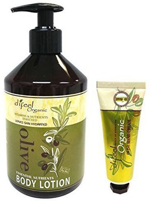 

Difeel Organic Olive Essential Nutrients Body Lotion Combo(500 ml)