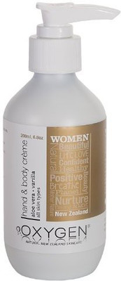 

Oxygen Hand And Body Cr�me For All Skin Types Aloe Vera And Vanilla(230 g)