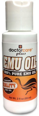 

doctorcareplus Emu Oil 100% Pure Molecularly Distilled Highest Grade Hair & Skin Moisturizer(59 ml)