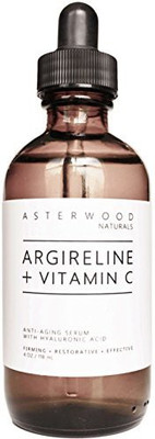 

Asterwood Naturals Argireline 30% + Vitamin C 20% Serum With Organic Hyaluronic Acid(118 ml)