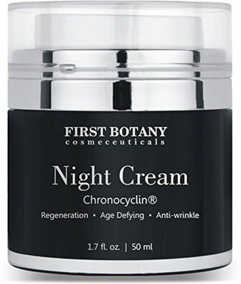 

First Botany Cosmeceuticals Advanced Night Repair Cream And Best Retinol Moisturizer With Chronocyclin, Retinol(50 ml)