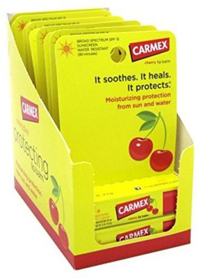 

Carmex Click-stick Moisturizing Lip Balm Spf 15 Cherry (pack Of 12)(4.251 g)
