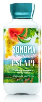

Bath & Body Works Sonoma Weekend Escape Shea And Vitamin E Body Lotion(236 ml)