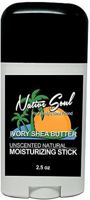 

Native Soul Ivory Shea Butter Unscented Natural Moisturizing Stick(70.85 g)