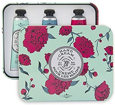 

La Chatelaine Shea Butter Hand Cream Tin Beauty Gift Set, Organic Argan Oil, Hydrating(30 ml)
