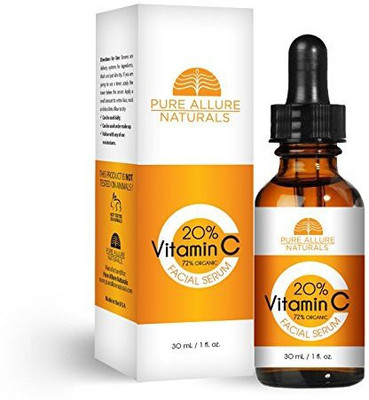Pure Allure Naturals Organic Anti-aging Vitamin C Serum, Oz(30 ml)