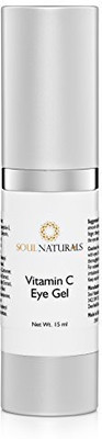 

Soul Naturals Vitamin C Eye Gel Reduces Dark Circles, Puffiness, Fine Lines & Wrinkles Replenish(15 ml)