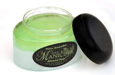 

One Minute Manicure Almond Pear Spa Treatment Moisturizing Scrub ( Jar)(368.42 g)