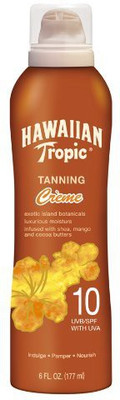 

Hawaiian Tropic Tanning Cr�me Lotion Sunblock Spf 10, Bottles (pack Of 3)(177 ml)