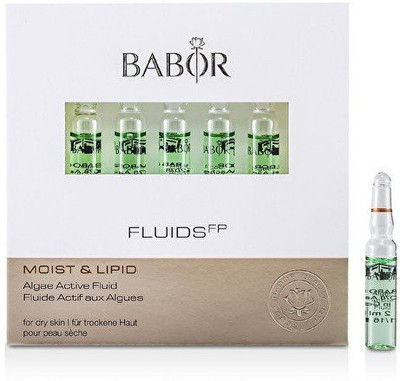 

Babor Moist & Lipid Algae Activefluid For Dry Skin 7 Ampoules(2 ml)
