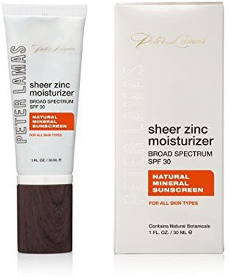 

Peter Lamas Naturals Sheer Zinc Moisturizer Broad Spectrum Spf 30(30 ml)