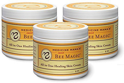 

Medicine Mama's Apothecary Sweet Bee Magic All In One Healing Skin Cream, 3 Count/ Total(340.08 g)