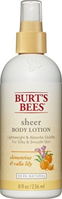 

Burt's Bees Sheer Body Lotion, Clementine And Calla Lily, S (pack Of 3)(236 ml)