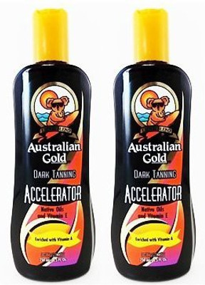 

Australian Gold 2 Bottles Of Dark Tanning Accelerator Lotion(240.89 g)