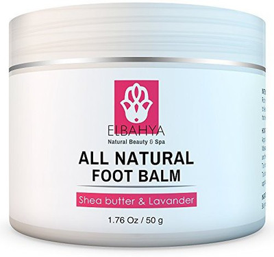 

Elbahya Organic Foot Balm With Shea Butter And Lavender Effective Natural Moisturizer(50 g)