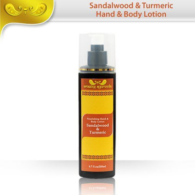 

Amazing Ayurveda Moisturizing Hand & Body Lotion- Sandalwood & Turmeric(200 ml)